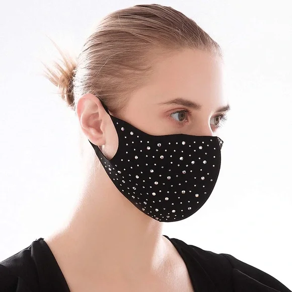 Studded Face Mask - Picture 2 of 2